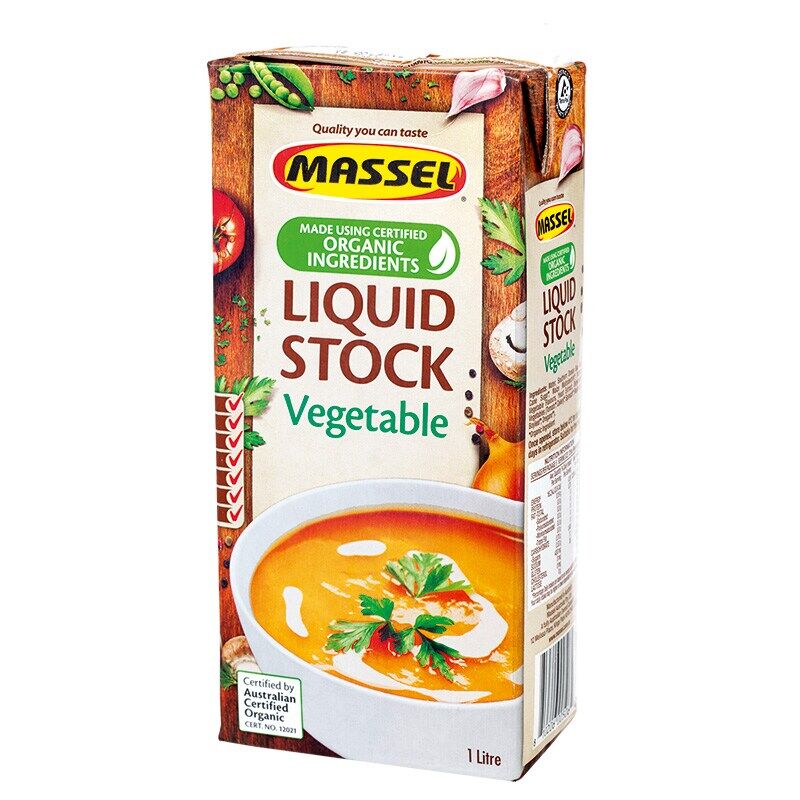 Massel liquid stock vegetable . 1L