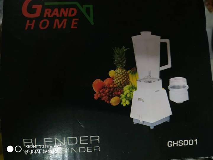 เครื่องปั่นน้ำผลไม้ Grand Home รุ่น GHS001 แถมฟรี โถ ปั่น บด ขนาดเล็ก