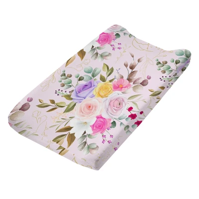 Baby Changing Pad Cover Soft Cotton Nursery Table Sheet Changing Mat Protector