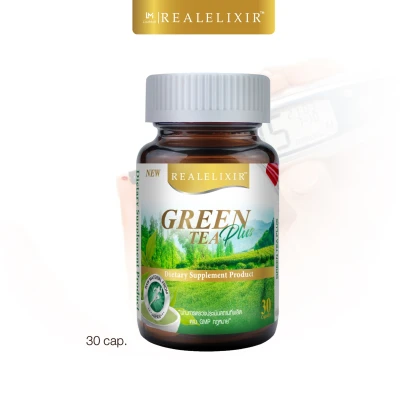 Real Elixir Green Tea Plus 30 Capsules