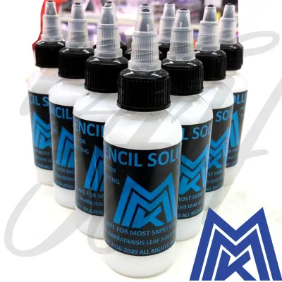 MMK STENCIL น้ำยาลอกลายขวด ขนาด2ออนซ์ ผลิตในประเทศไทย เจลลอกลายสัก Tattoo Stencil Transfer Gel (2OZ/59ML)