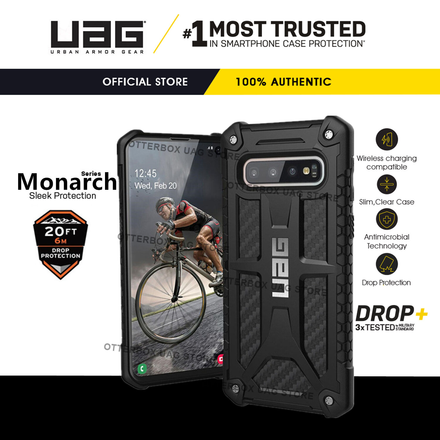 Uag monarch s10+ hot sale