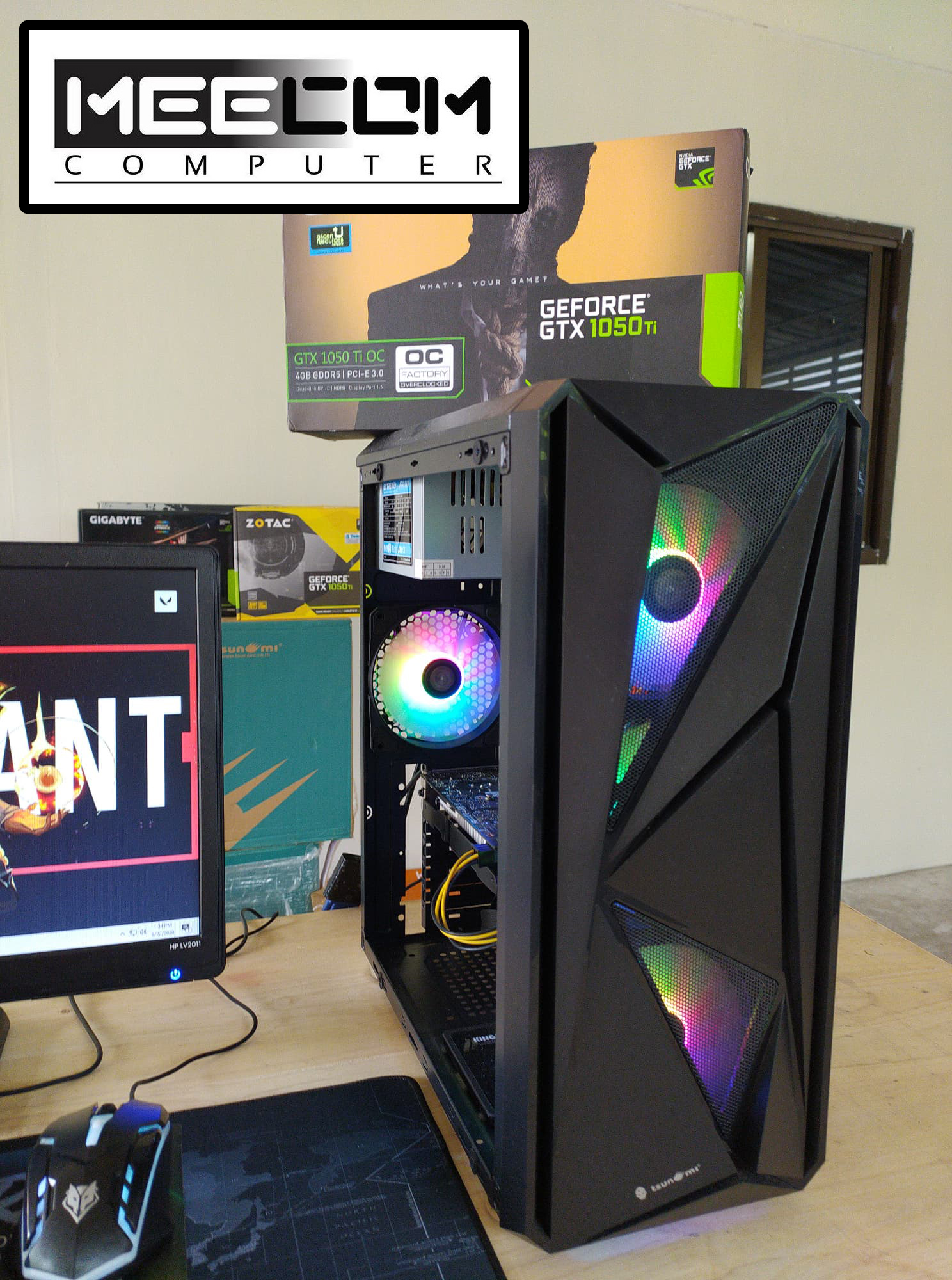 2g Computer คอมพิวเตอร์ครบชุด รวมจอ คอมเล่นเกมแรงๆ Corei5 ram8g มีการ์ดจอเเยกGT ...