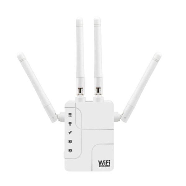 WiFi Extender and Signal Amplifier,Wall-Through Strong WiFi Booster 1200Mbps Dual-Band 2.4/5G Wireless Repeater,US PLUG