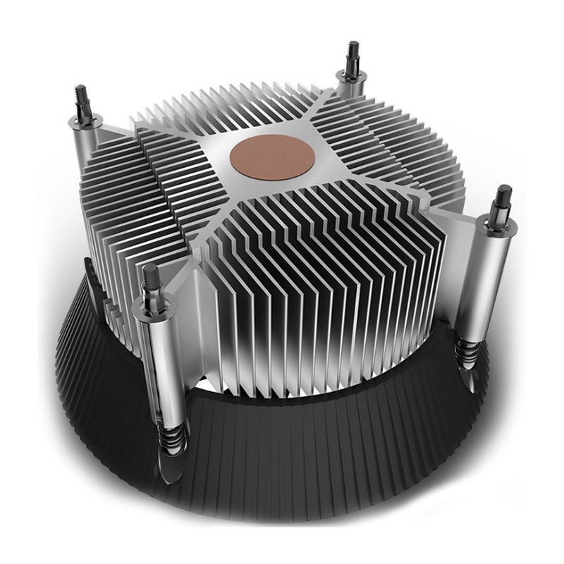 Cooler Master I70C MINI CPU Cooler 12cm LED Blue Light Quiet Cooling ...