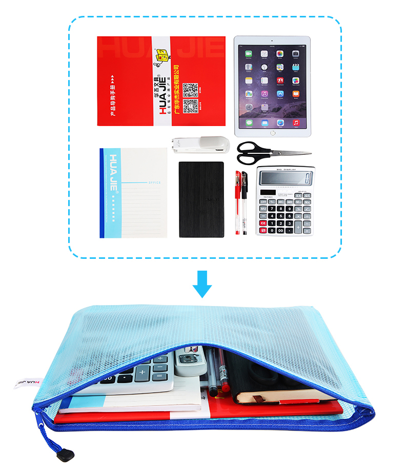 letter-size-a3-a4-a5-b4-b5-zipper-file-bags-transparent-mesh-pouch