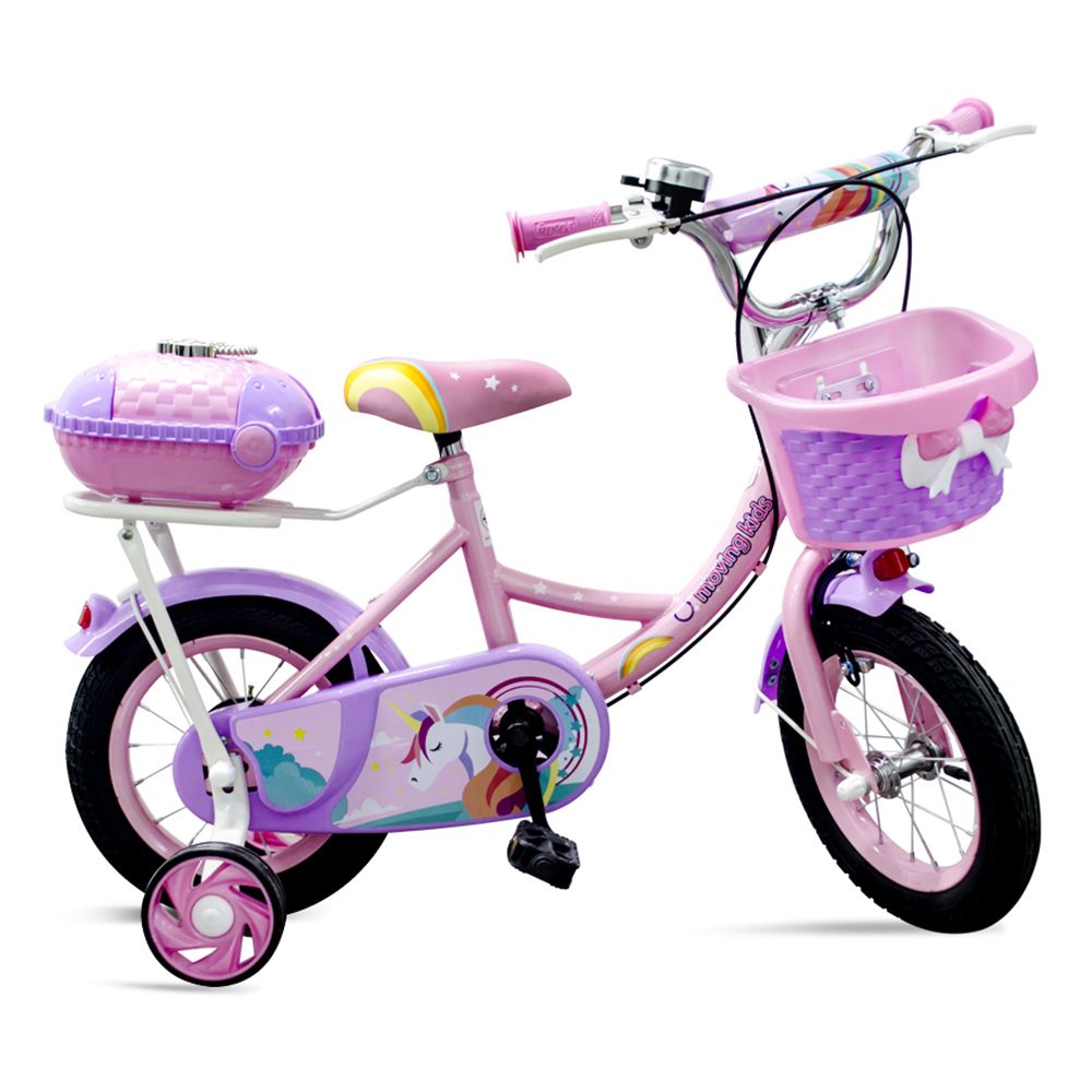 **ส่งฟรี - จักรยานเด็กสี่ล้อ ROYAL BABY UNICORN 16 นิ้ว สีชมพู - จักรยาน จักรยานไฟฟ้า จักรยานออกกําลังกาย จักรยานพับได้ จักรยานเด็ก4ล้อ จักรยานเด็ก ของเล่น เด็ก รถจักรยาน รถจักรยานเด็ก จักรยานเด็กเล็ก รถสามล้อเด็ก รถเข็นเด็ก จักรยานทรงตัว bike kid bicycle