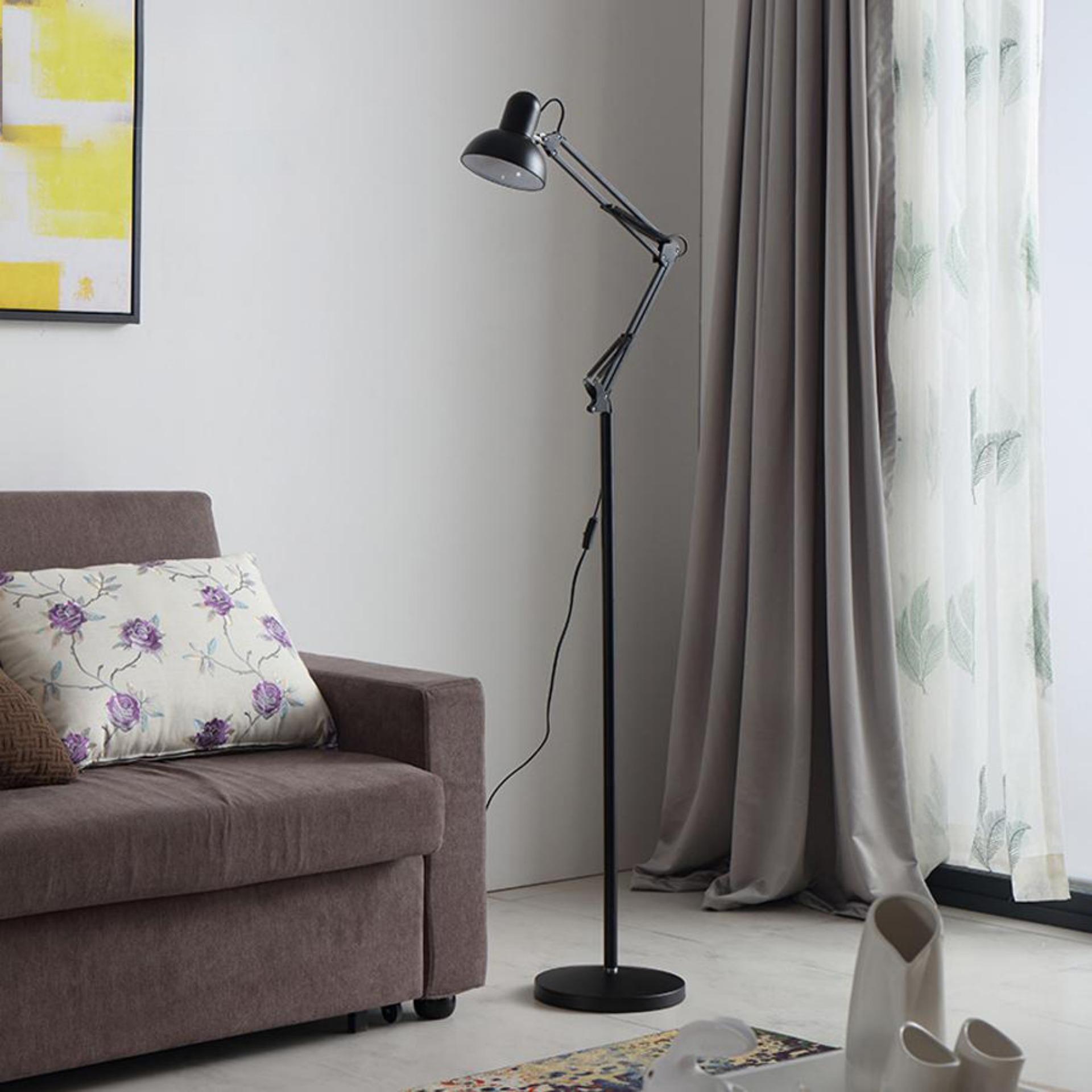 Marybuy โคมไฟตั้งพื้นพับเก็บได้ floor lamp T880 แข็งแรง คงทน เพิ่มความสวยงามให้กับห้องของคุณ มี 5 สี 5 สไตล์ (สีขาว สีเหลือง สีแดง สีดำ สีเงิน)