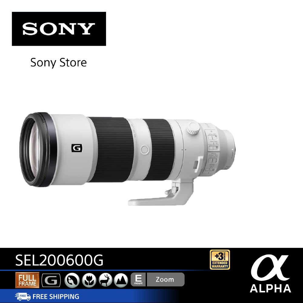 SONY SEL200600G G Lens Full Frame  Super Telephoto Zoom G Lens