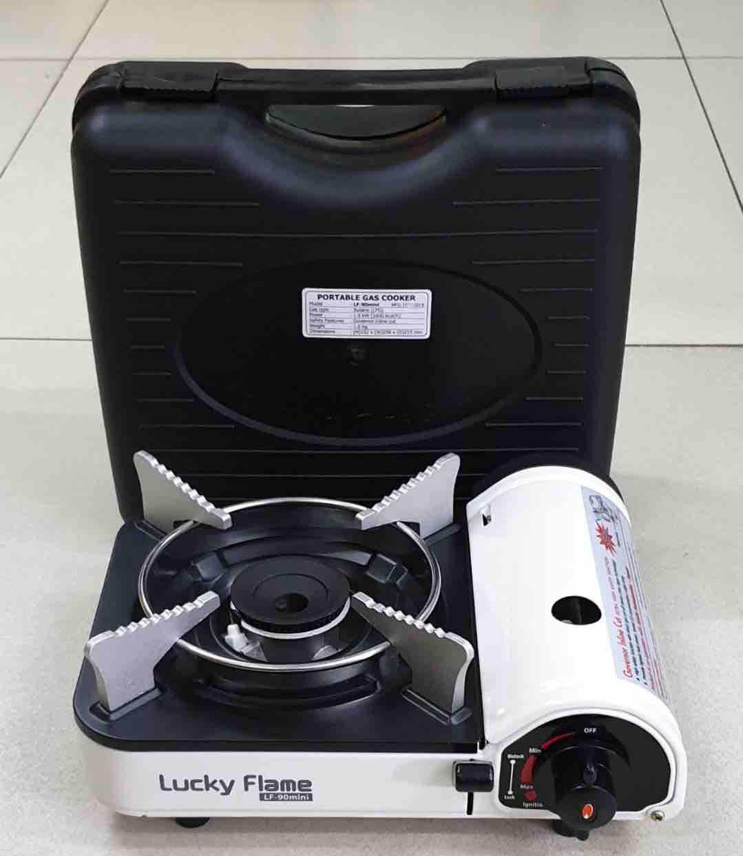 ?? ส่งด่วน Kerry ฟรี ?? LUCKY FLAME เตาแก๊สกระป๋อง ไม่รวมแก๊ส รุ่น LF-90 mini