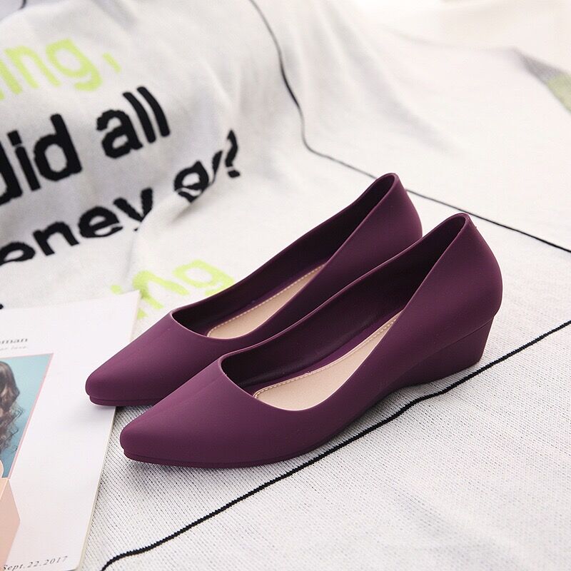 Multi Shoes คัชชูเจลลี่ มีหลายสีให้เลือกสวย รองเท้าผู้หญิง รุ่น 8306 (มี4สี สินค้าพร้อมส่ง)