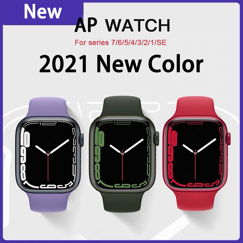 หมายเหตุขนาดของสาย apple watch1. 100% แบรนด์ใหม่2. วัสดุ: ซิลิโคน3. รุ่นที่รองรับ: สำหรับ Apple Watc