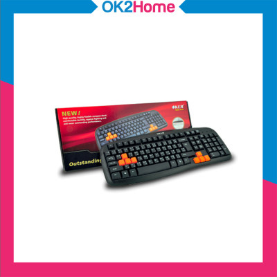 OKER KB-25a Gaming Keyboard คีย์บอร์ดเกมมิ่ง ปุ่มยาง