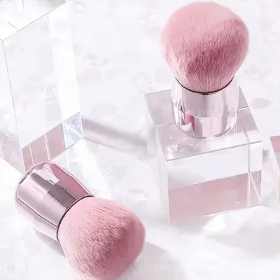 สินค้าพร้อมส่ง 1PC Pink Powder Makeup Brushes Large Head Make Up Brush Mushroom Head Makeup Brush Beauty Brushes For Face Foundation Blush อย่างดี ขนแปรงไม่หลุดง่ ขนแปรงนุ่มไม่บาดหน้า