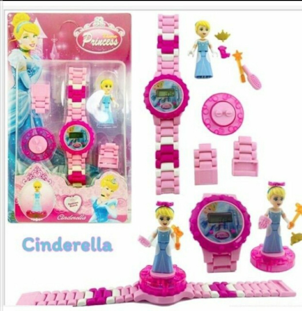 (พร้อมส่งทุกวัน) นาฬิกาเด็ก นาฬิกาเลโก้ พร้อมหุ่นเลโก้ 3D โมเดลหมุนได้ นาฬิกาข้อมือ สำหรับเด็กญและเด็กช เบ็นเท็น RC119