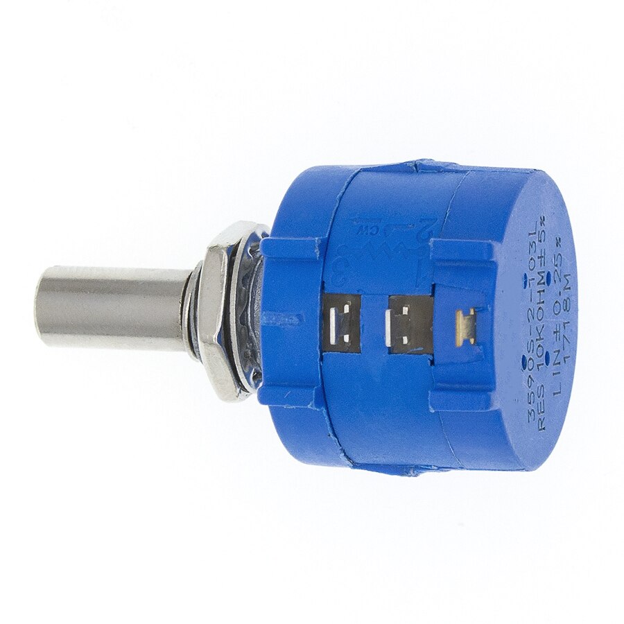 3590S-2-103L 3590S 10K ohm โพเทนชิออมิเตอร์แบบ Multi-Turn ที่แม่นยำ 10 ...