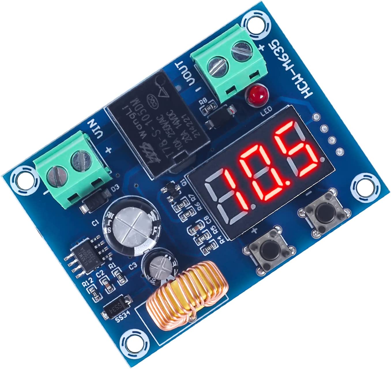 Original Digital Low Voltage Protector Disconnect Switch Cut Off 12V