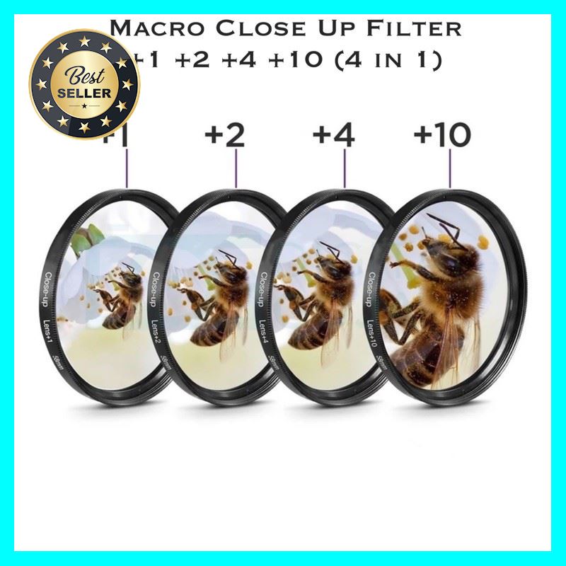 Close Up Macro Filter +1 +2 +4 +10 Close-UP for Gopro Camera เลือก 1 ชิ้น อุปกรณ์ถ่ายภาพ กล้อง Battery ถ่าน Filters สายคล้องกล้อง Flash แบตเตอรี่ ซูม แฟลช ขาตั้ง ปรับแสง เก็บข้อมูล Memory card เลนส์ ฟิลเตอร์ Filters Flash กระเป๋า ฟิล์ม เดินทาง