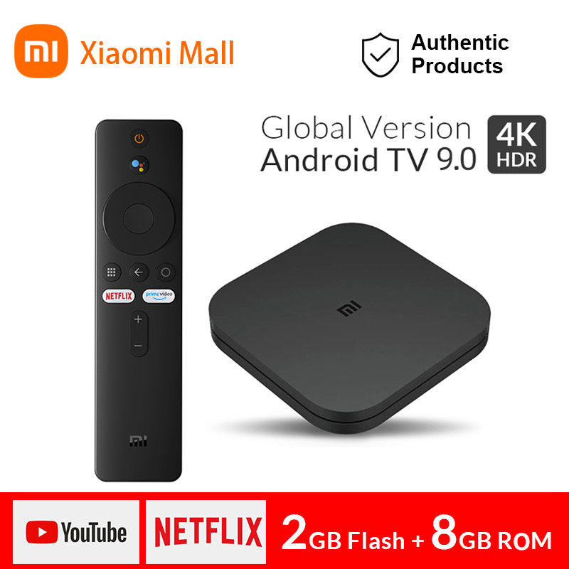 Xiaomi New MI TV BOX S 4K Ultra (MI BOX 4) Global Version (รองรับภาษาไทย และ อังกฤษ)