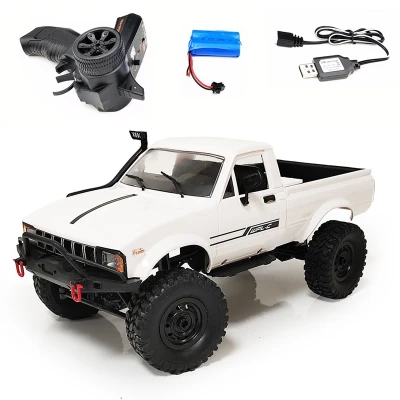 C24 C24-1 RC Car 2.4G RC Crawler Off-Road Car Buggy Moving Machine 1:16 4WD Kids Battery Powered Cars RTR Gifts