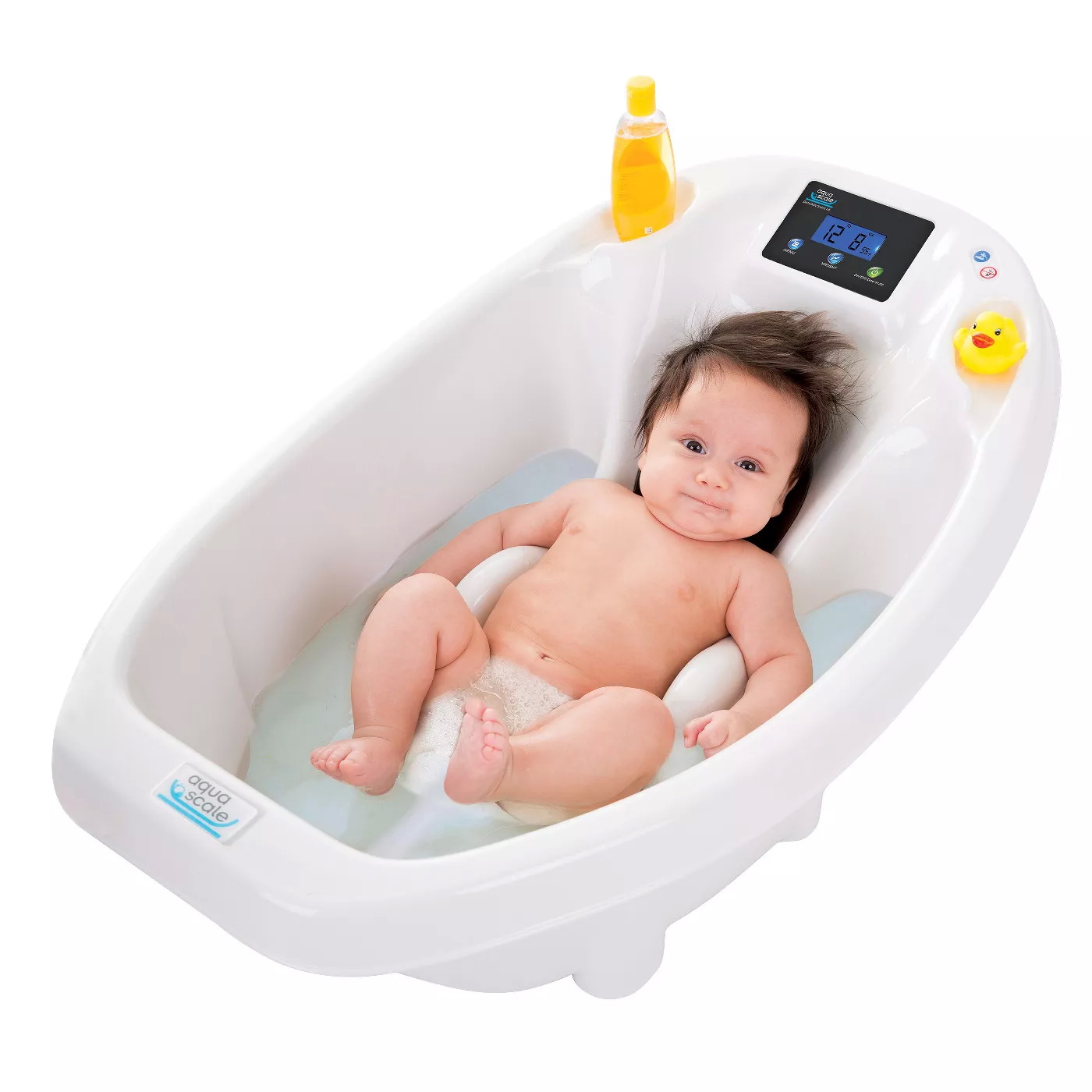 อ่างอาบน้ำเด็ก Aqua Scale ตราชั้งน้่ำหนัก 3 In1 Digital Baby Bath อ่างเด็ก อ่าง มีจุกปล่อยน้ำ