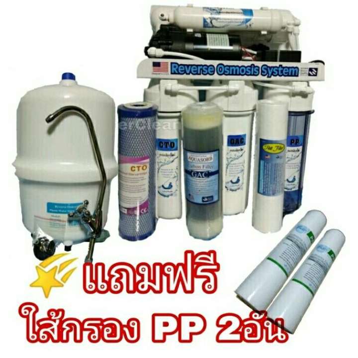 เครื่องกรองน้ำ RO 50GPD Unipure อุปกรณ์ครบชุดส่งฟรี