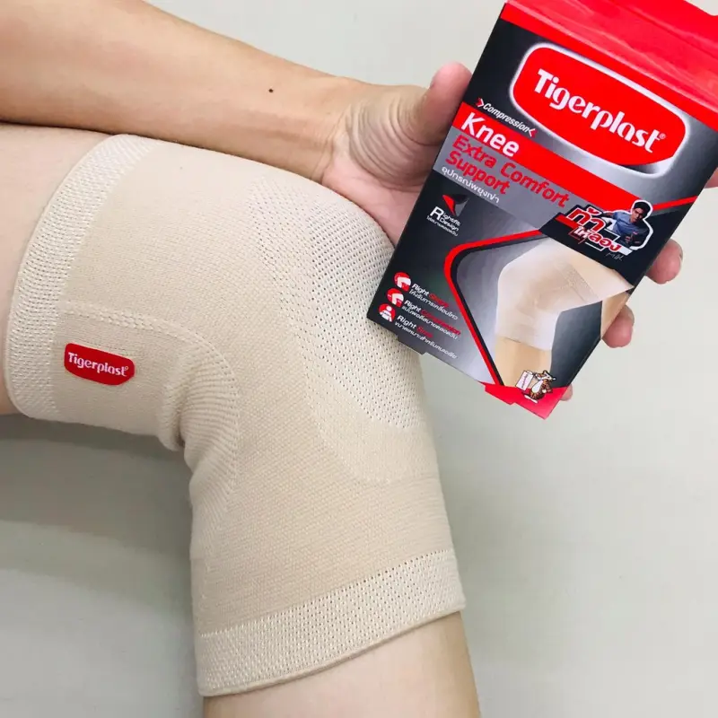 ภาพสินค้าTigerplast Knee ไทเกอร์พล๊าส อุปกรณ์พยุงเข่า ไซส์ L จากร้าน pmn healthcare บน Lazada ภาพที่ 3