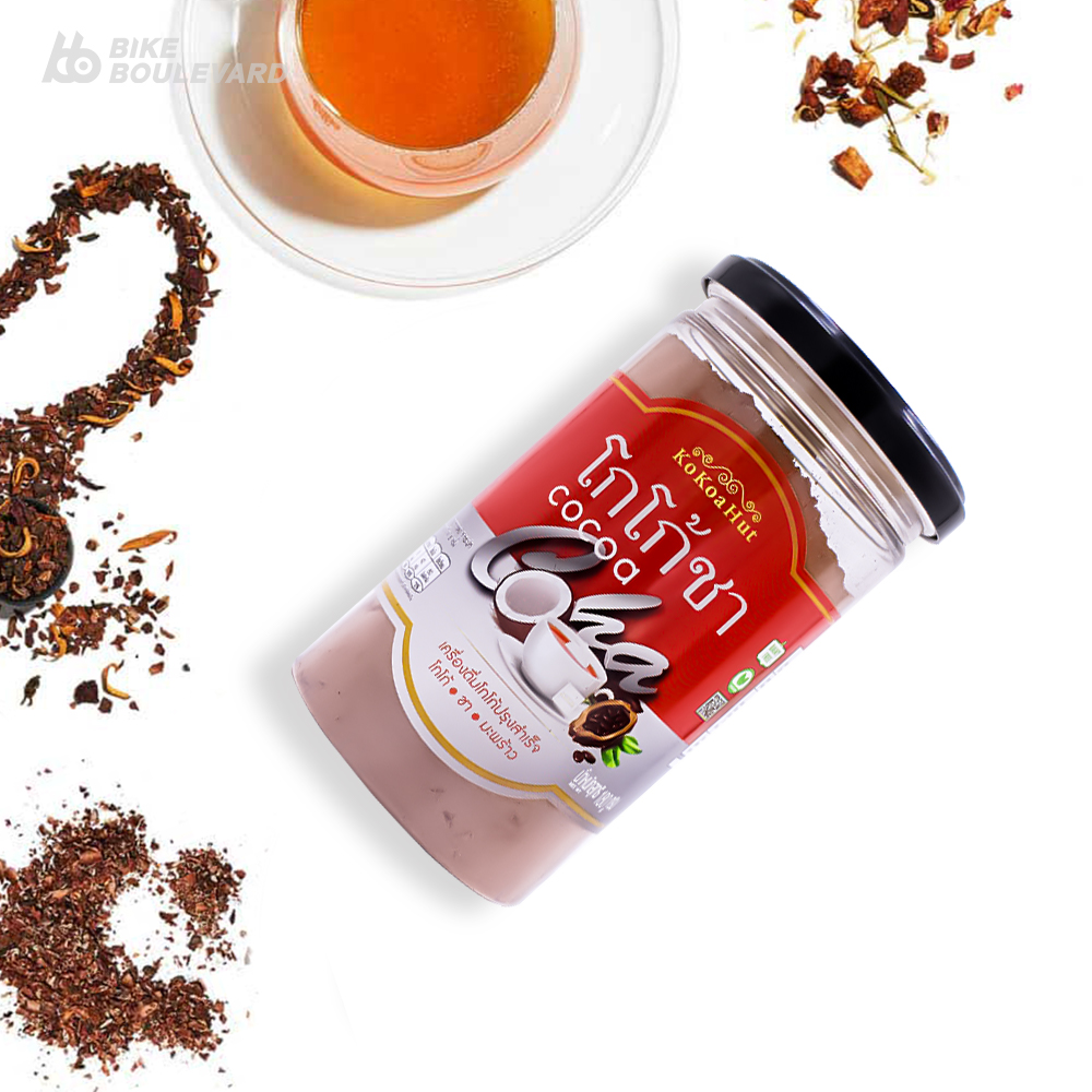 Kokoa Hut โกโก้ โกโก้คีโต โกโก้แท้ 100 ขนาด 150 g. มีให้เลือก 6 รสชาติ เครื่องดื่มคีโต คีโต ขิง