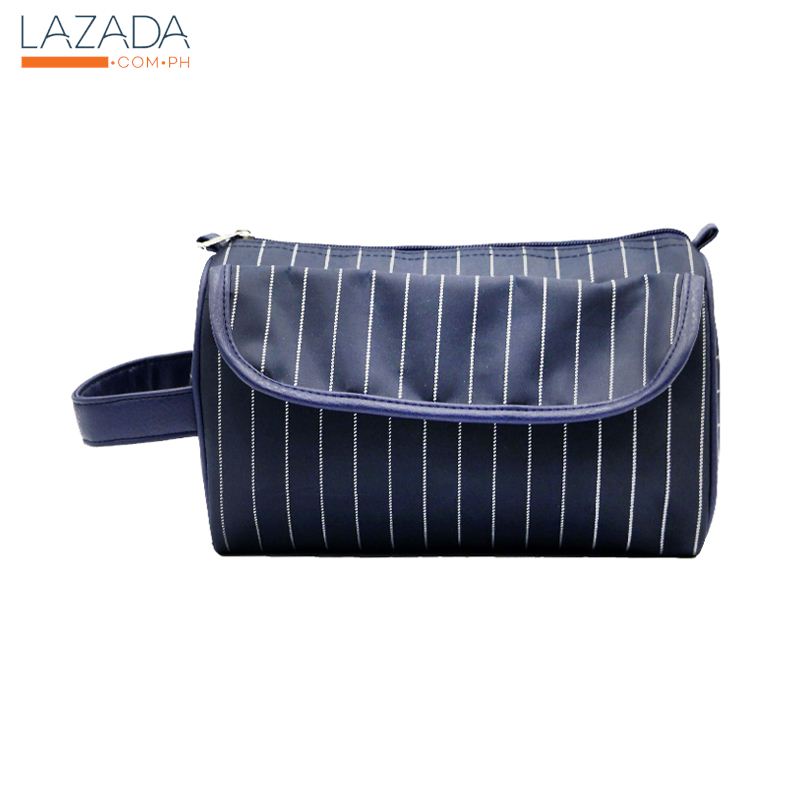 กระเป๋าเครื่องสำอาง รุ่น LINE KASSA HOME รุ่น TD0527-35NB ขนาด 24 x 10.5 x 14.5 ซม. สีน้ำเงิน ส่งด่วนทุกวัน