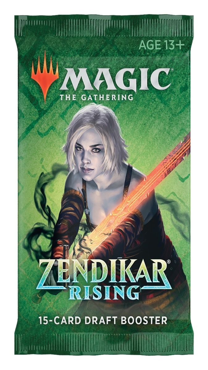 Magic The Gathering Zendikar Rising Draft Booster Pack - MTG - Card ...