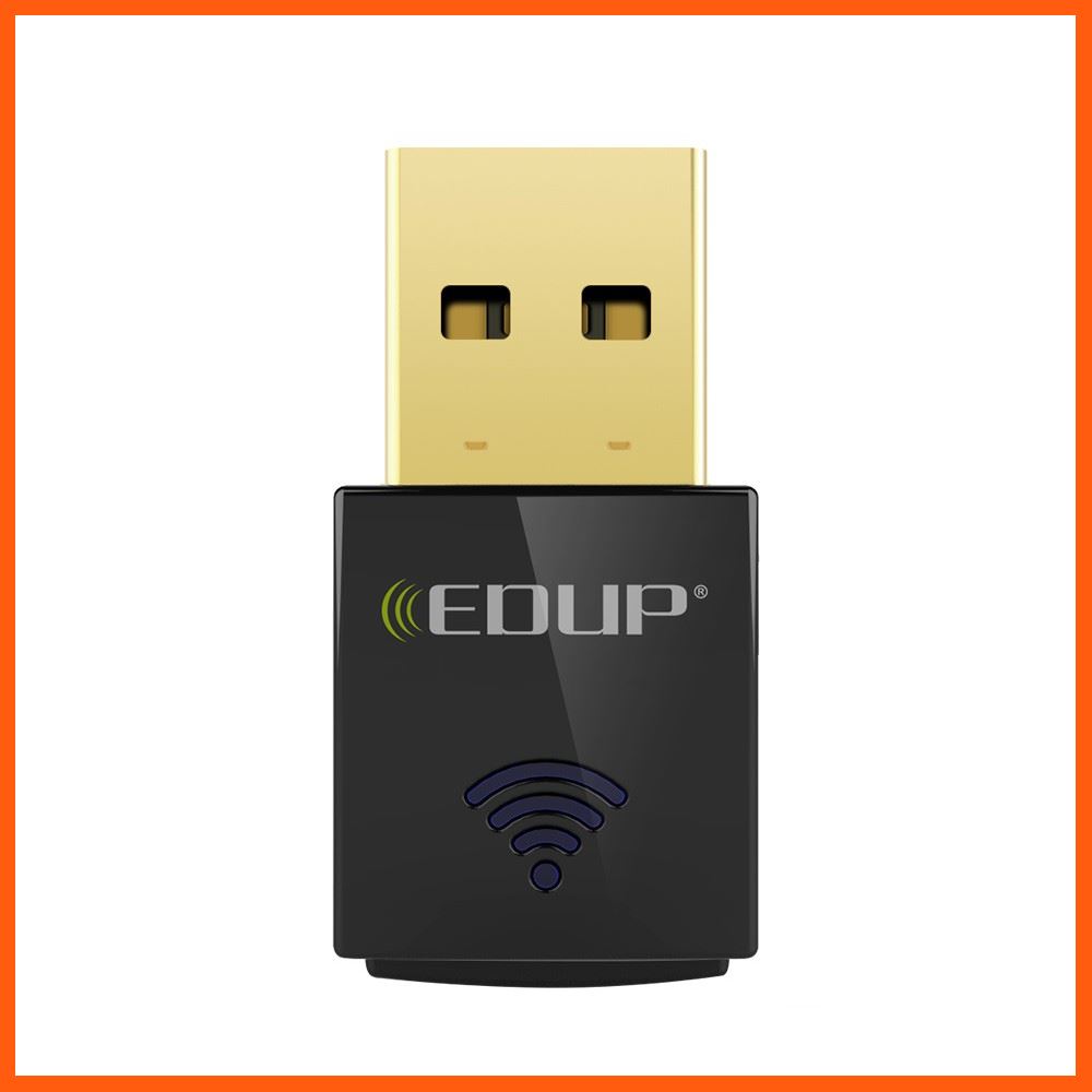 ✨✨#BEST SELLER🎉🎉 Half YEAR SALE!! EDUP[EP-AC1619]​ 5ghz usb wifi adapter 600mbps 802.11ac wifi receiver Dual Band( Black) เคเบิล Accessory สาย หูฟัง usb ตัวรับสัญญาณ HDMI เสียง TV ระบบสี แสง จอถาพ บันเทิง