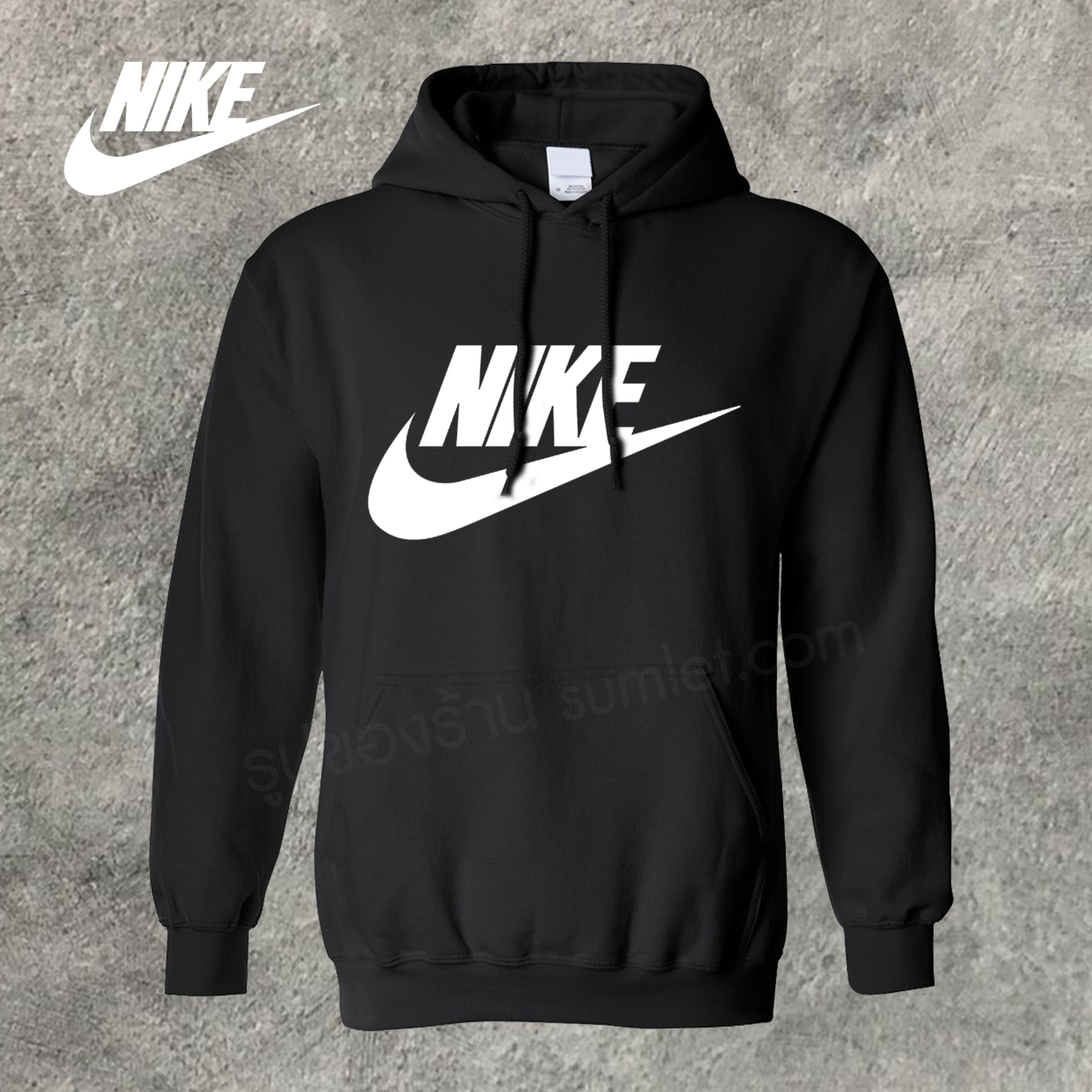 Jacket hood  nike  เสื้อหนาฮู้ดพร้อม กระเป๋าหน้า เกรด A เสื้อกันหนาว งานดีแน่นอน หนานุ่มใส่สบาย Hoodie