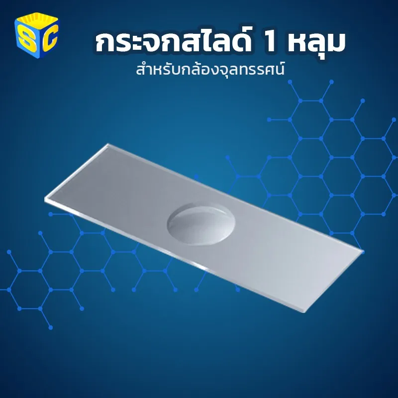 Best saller กระจกสไลด์ 1 หลุม 5 แผ่น อุปกรณ์วิทย์ ph meter กระดาษ ph เคมีภัณฑ์ อาหารเลี้ยงเชื้อจุลินทรีย์ beaker refractro meter PH test paper Mercury thermometer scitific intrument เครื่องแก้ว beaker หุ่นจำลอง centrifuge tube centrifug