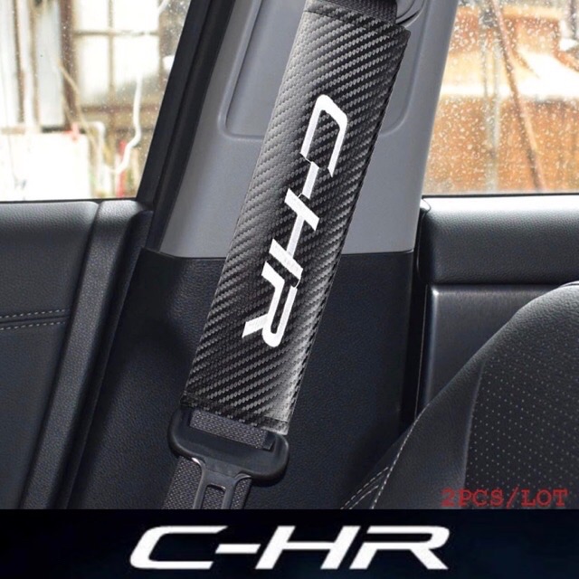 ปลอกหุ้มเข็มขัดนิรภัย หุ้มเบลล์ CHR C-HR CH-R (1ชุดมี 2 ชิ้น)