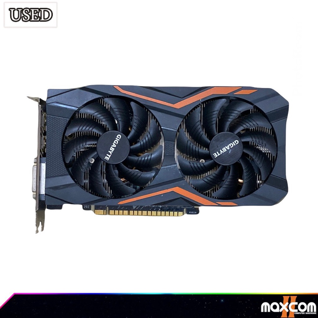 การ์ดจอ GIGABYTE GTX 1050 TI G1 OC 4GB (2พัดลม) มีประกันร้าน 14วัน