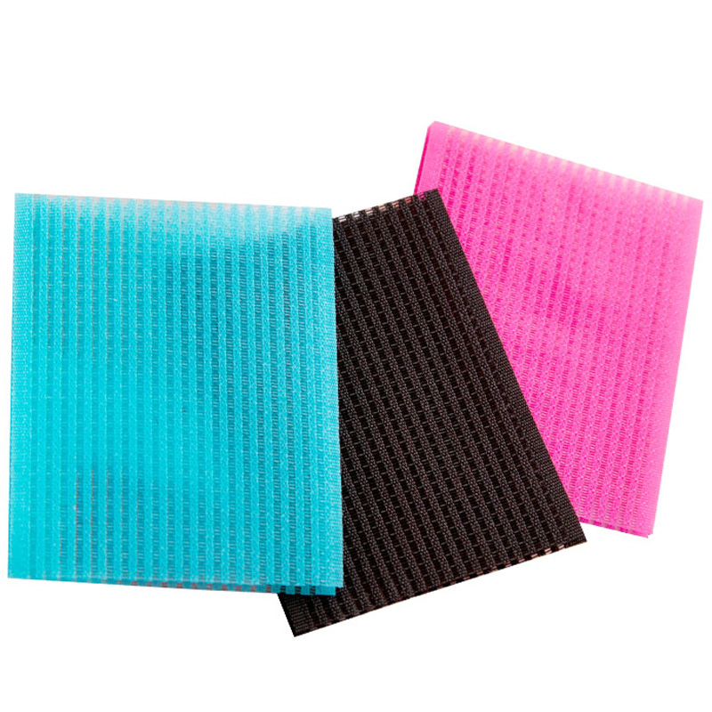 Bang sticker hook and loop fasteners hair stick cropped hair fastener