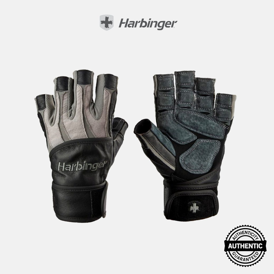 Harbinger 1310 BioForm Wristwrap ถุงมือฟิตเนส ถุงมือออกกำลังกาย