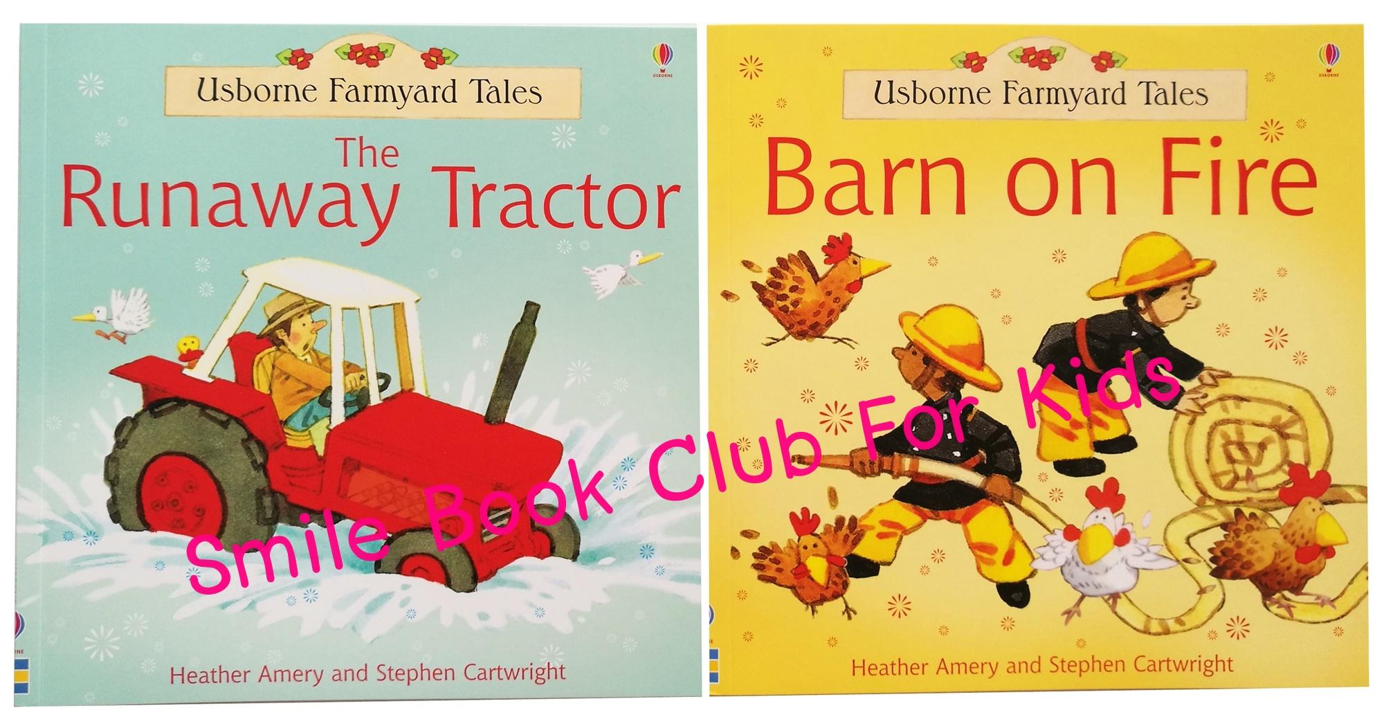 Usborne Farmyard Tales - Barn on Fire / The Runaway Tractor (2 Books) (หนังสือนิทานภาษาอังกฤษ)