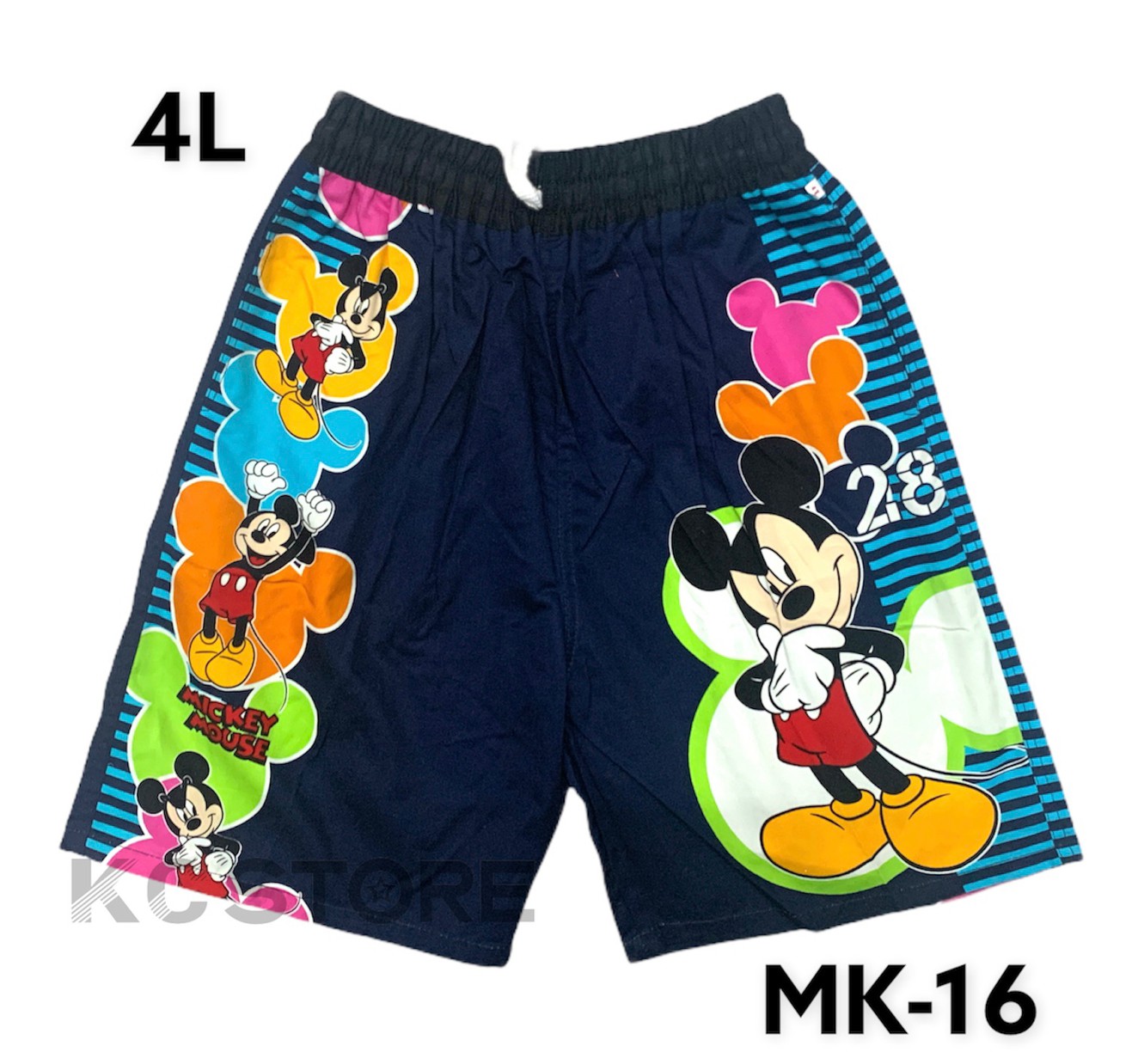 !!Sale!!(Size4L)ขาสั้นเด็กลายลิขสิทธิ์แท้ Mickey/มิกกี้ Minnie/มินนี่