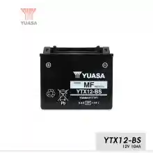 ภาพขนาดย่อของภาพหน้าปกสินค้าแบต BIGBIKE แบตเตอรี่ BIGBIKE แบตมอเตอร์ไซค์ บิ๊กไบค์ YUASA YTX12-BS 12V 10Ah จากร้าน BB Battery บน Lazada ภาพที่ 1