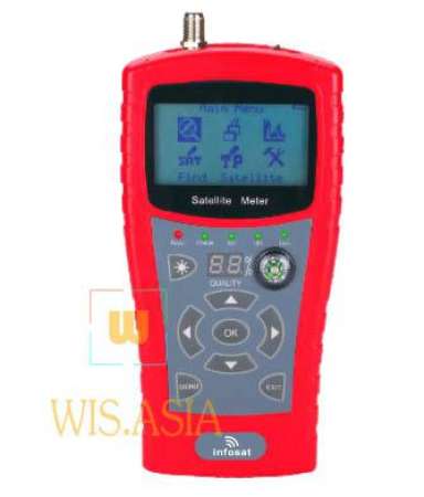 เครื่องวัดสัญญาณดาวเทียม Infosat MET-S760 ใหม่ล่าสุด