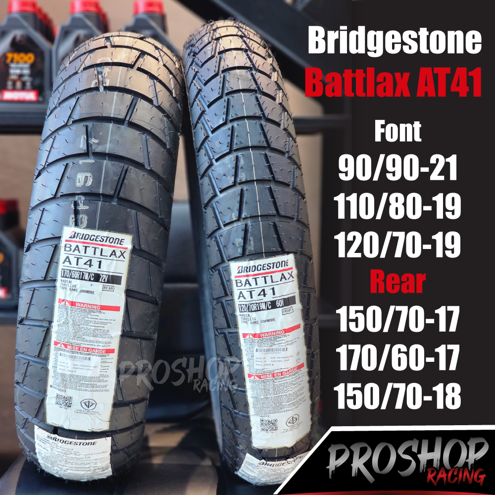 [💥Miễn phí vận chuyển💥 Lốp Bridgestone Battlax AT41 kích thước 21 18 cho Africa Twin Tenere F850GS CB500X]