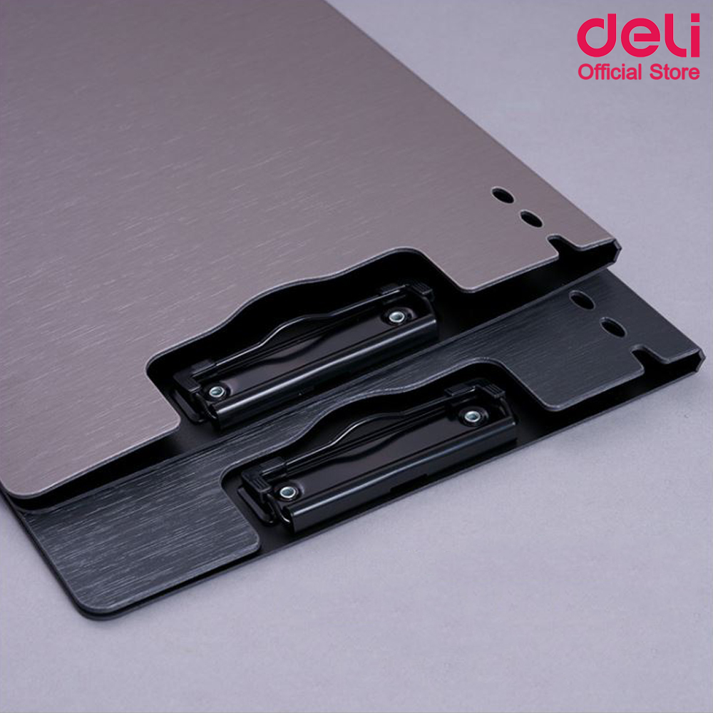 Deli คลิปบอร์ดมีปกแนวตั้ง A4 Clip Board A4 64513 คลิปบอร์ด กระดานคลิปบอร์ด คลิปบอร์ดรองเขียน กระดานรองเขียน กระดานหนีบ แผ่นรองเขียน ที่หนีบเอกสาร เครื่องใช้สำนักงาน