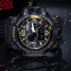 ภาพหน้าปกสินค้านาฬิกาผู้ชาย D-ZINER นาฬิกาผู้ชายสุดแกร่ง รุ่นใหม่ล่าสุด กันน้ำ พร้อมกล่องเหล็กอย่างดี ประกัน 1 ปี ซึ่งคุณอาจชอบราคาและรีวิวของสินค้านี้