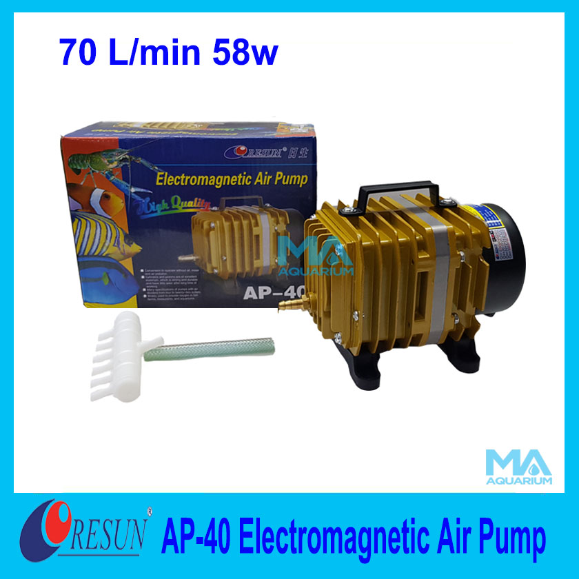 RESUN AP-40  Air Pump ปั้มลมลูกสูบ 58w  แรงลม 70 ลิตร/นาที