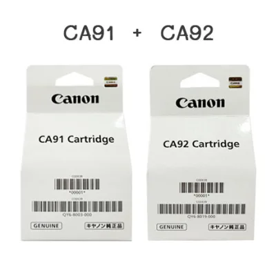 Canon ca91+ Canon ca92 G-Serries หัวพิมพ์ ตลับสีดำและสี G1000,G2000,G3000,G4000,G1010,G2010,G3010,G4010
