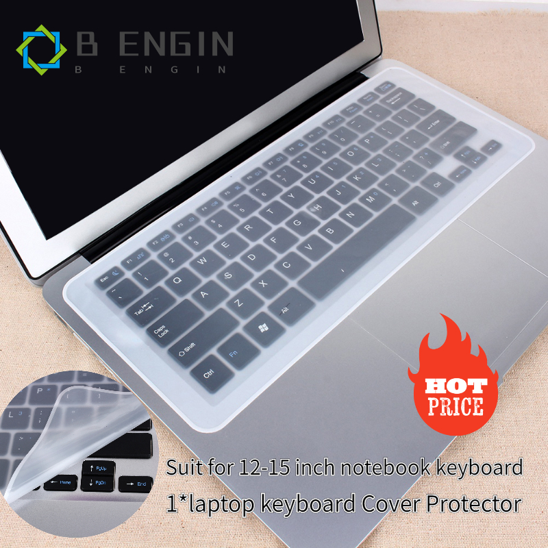 【มีของพร้อมส่ง】COD Ultra Thin Clear Silicone Keyboard Cover Skin Protector For 12