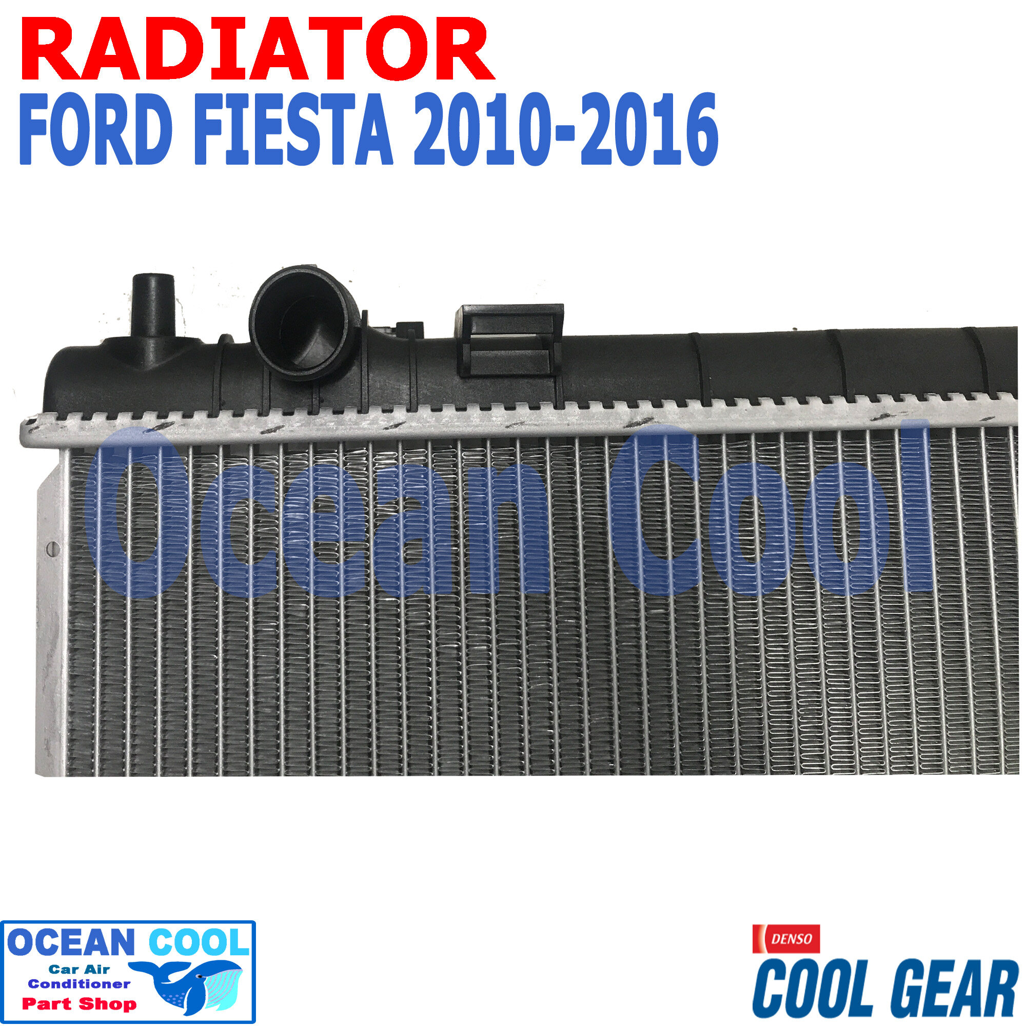 หม้อน้ำ ฟอร์ด เฟียสต้า ปี 2010 - 2016 เครื่อง 1.5 1.6 cc ออโต้ RD0047 Cool  Gear แท้ รหัส 422176-2360 RADIATOR FORD FIESTA AUTO อะไหล่ รถยนต์ |  Lazada.co.th