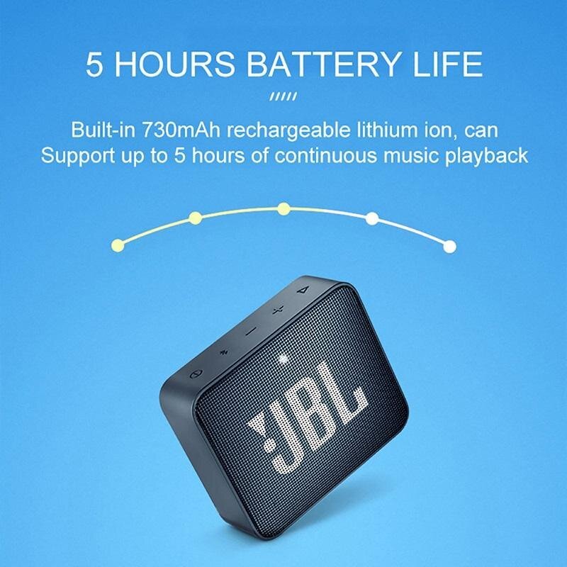 100Authenticลำโพง บลูทูธ JBL GO 2 Portable Wireless Bluetooth Speaker ...