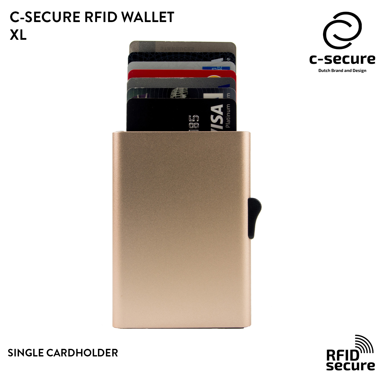 C-SECURE เคสใส่บัตร (RFID Protection) ขนาด XL - Living and more - ThaiPick